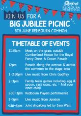Big Jubilee Picnic tomorrow on Redbourn Common 12-5pm - Everything you need to know!